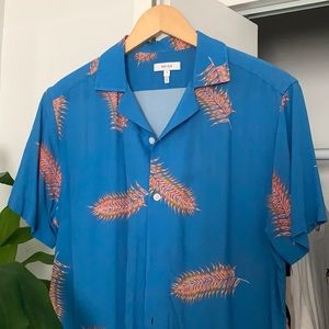 Reiss SMALL Cuban Flowy shirt